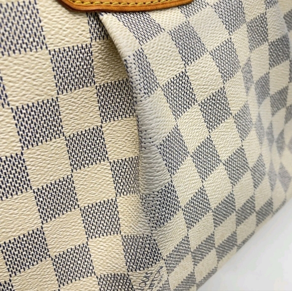 Authentic damier Azur Siracusa PM shoulder / crossbody bag. - Picture 3 of 5